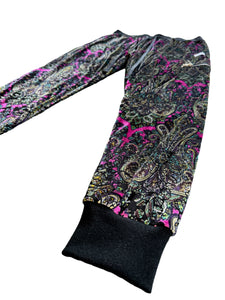 Limited Edition BURNOUT PAISLEY JOGGERS (Large)