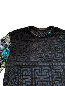 Deep Knight Patchwork T-Shirt (S-2XL)