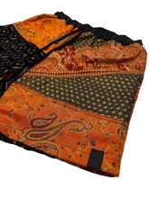 Load image into Gallery viewer, 1 of 1 ORANGE SUNSHINE Pashmina patchwork Shorts (Medium)