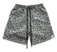 Load image into Gallery viewer, SILVER LEOPARD SHORTS (Medium)