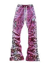 Load image into Gallery viewer, LEOPARD STACK PANTS (WOMENS SIZES)