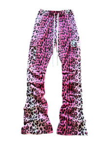 LEOPARD STACK PANTS (WOMENS SIZES)