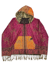 Load image into Gallery viewer, Ember Pashmina Zip Up Hoodie w/ Fur (MEDIUM)