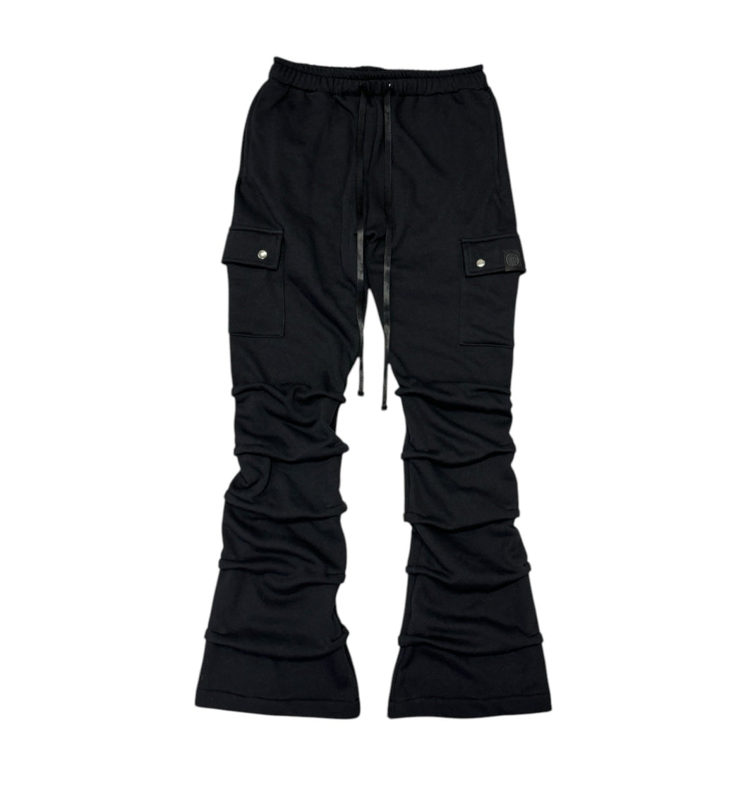 BLACK STACK PANTS (WOMENS SIZES)