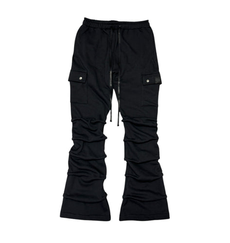 BLACK STACK PANTS (MENS SIZES)