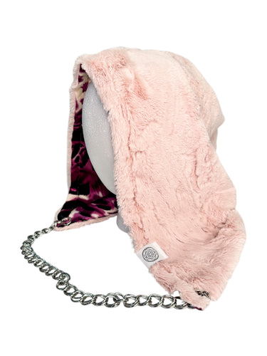 ROSE BLOOM HOOD w/ CHAIN