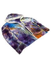Load image into Gallery viewer, One of a kind Cotton Patchwork Tie-Dye Hoodie (Large)