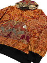 Load image into Gallery viewer, AUTUMN PAISLEY PASHMINA HOODIE (Large)