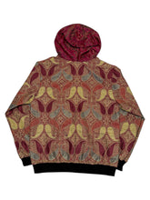 Load image into Gallery viewer, MERLOT PAISLEY PASHMINA HOODIE (Large)