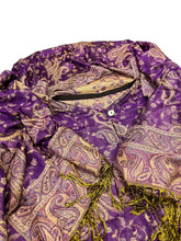 Load image into Gallery viewer, PURPLE PAISLEY PASHMINA JACKET