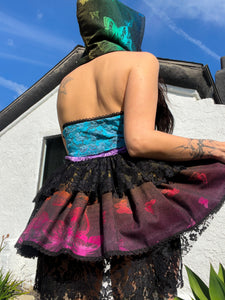 LUX x TRIBE (ASTRAL BUTTERFLY) HEART DRESS (M)