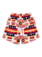 Load image into Gallery viewer, WHITE MINKY PENDLETON SHORTS (30-32&quot; waist)