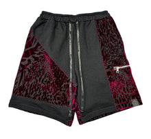 Load image into Gallery viewer, MERLOT DREAMS PATCHWORK SHORTS (S-3XL)
