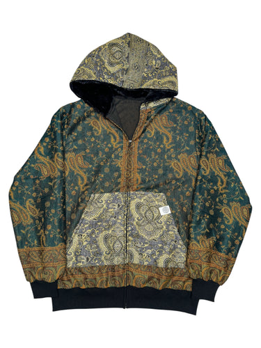 TEAL CHILL PASHMINA HOODIE (XL)