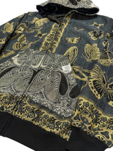 Load image into Gallery viewer, GREY MONARCH PASHMINA HOODIE (Large)