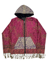Load image into Gallery viewer, Oracle Pashmina Zip Up Hoodie w/ Fur (SMALL)