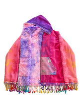 Load image into Gallery viewer, (FLY AWAY) Butterfly Pashmina and Fur Jacket (S-2XL)