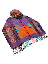 Load image into Gallery viewer, Grape Jamz Pashmina Zip Up Hoodie w/ Fur