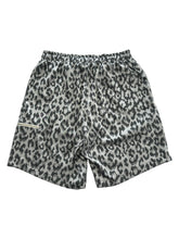 Load image into Gallery viewer, SILVER LEOPARD SHORTS (Medium)