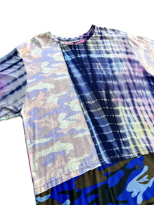 PSYCHEDELIC SOULJAH PATCHWORK T SHIRT (Medium)