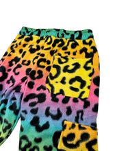 Load image into Gallery viewer, Rainbow Leopard Stack Pants (XL)