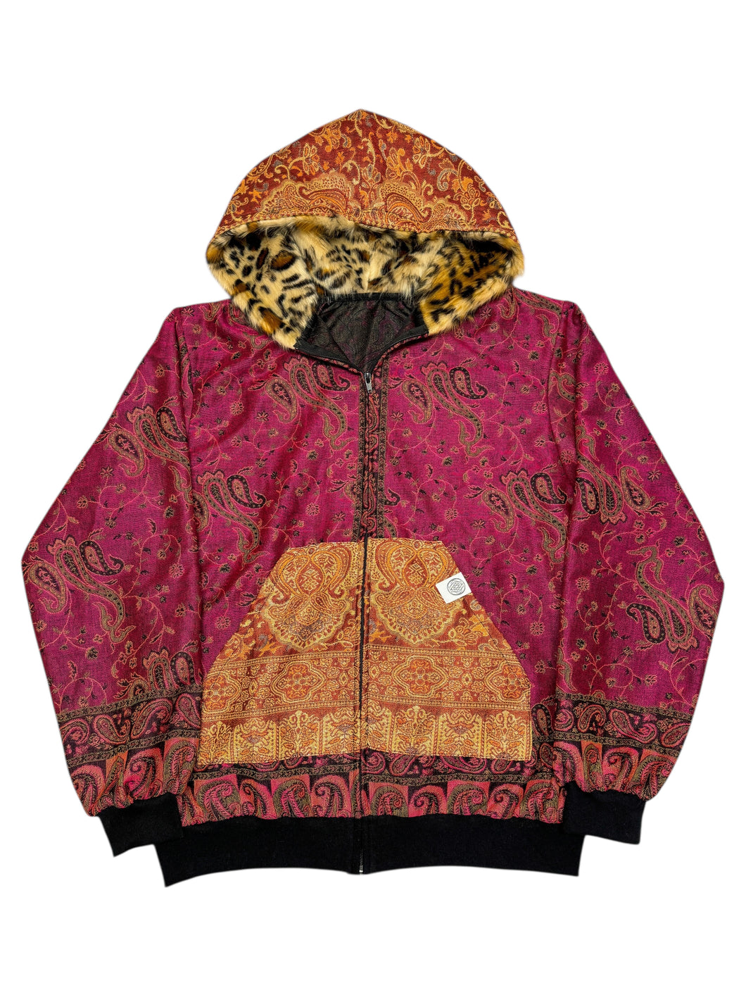 FIRE BENDER LEOPARD HOODIE (Large)