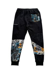 DEEP KNIGHT PATCHWORK JOGGERS