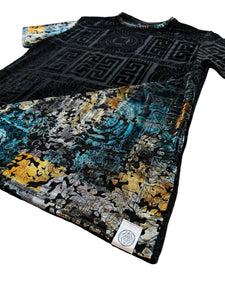 Deep Knight Patchwork T-Shirt (S-2XL)