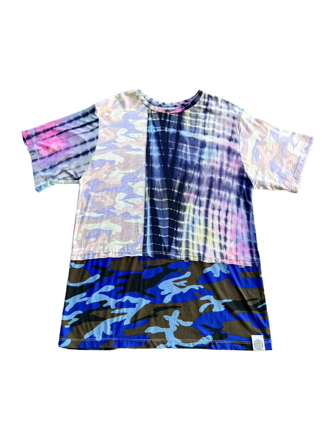 PSYCHEDELIC SOULJAH PATCHWORK T SHIRT (Medium)