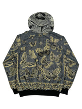 Load image into Gallery viewer, GREY MONARCH PASHMINA HOODIE (Large)