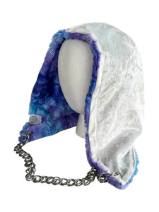 COTTON CANDY DREAMS HOOD w/ CHAIN (Blue or Pink)