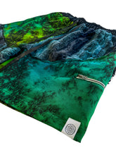 Load image into Gallery viewer, One of a kind PATCHWORK COTTON AND FUR SHORTS (30-32” waist)