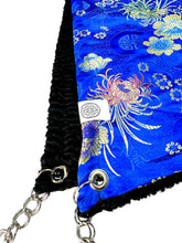 Load image into Gallery viewer, SPLIT BLOSSOM BROCADE HOOD w/ CHAIN
