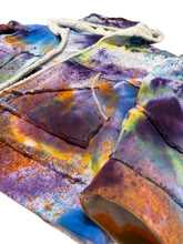 Load image into Gallery viewer, One of a kind Cotton Patchwork Tie-Dye Hoodie (Large)