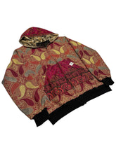 Load image into Gallery viewer, MERLOT PAISLEY PASHMINA HOODIE (Large)