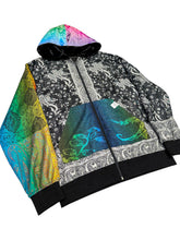 Load image into Gallery viewer, Static Rainbow One of a Kind Pashmina Jacket (Large)