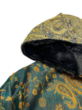 Load image into Gallery viewer, TEAL CHILL PASHMINA HOODIE (XL)