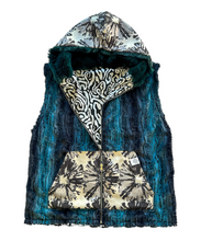Load image into Gallery viewer, One of a kind MIDNIGHT BURST Reversible Vest (XL)