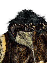 Load image into Gallery viewer, In the Wild Reversible Patchwork Fur and Pashmina Jacket (Large)