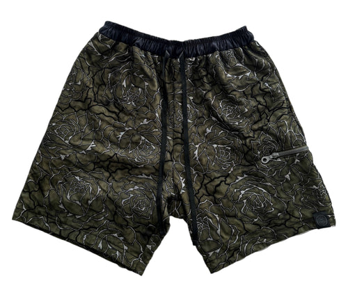 One of a Kind JUNGLE BLOOM Shorts (medium 30-32”)