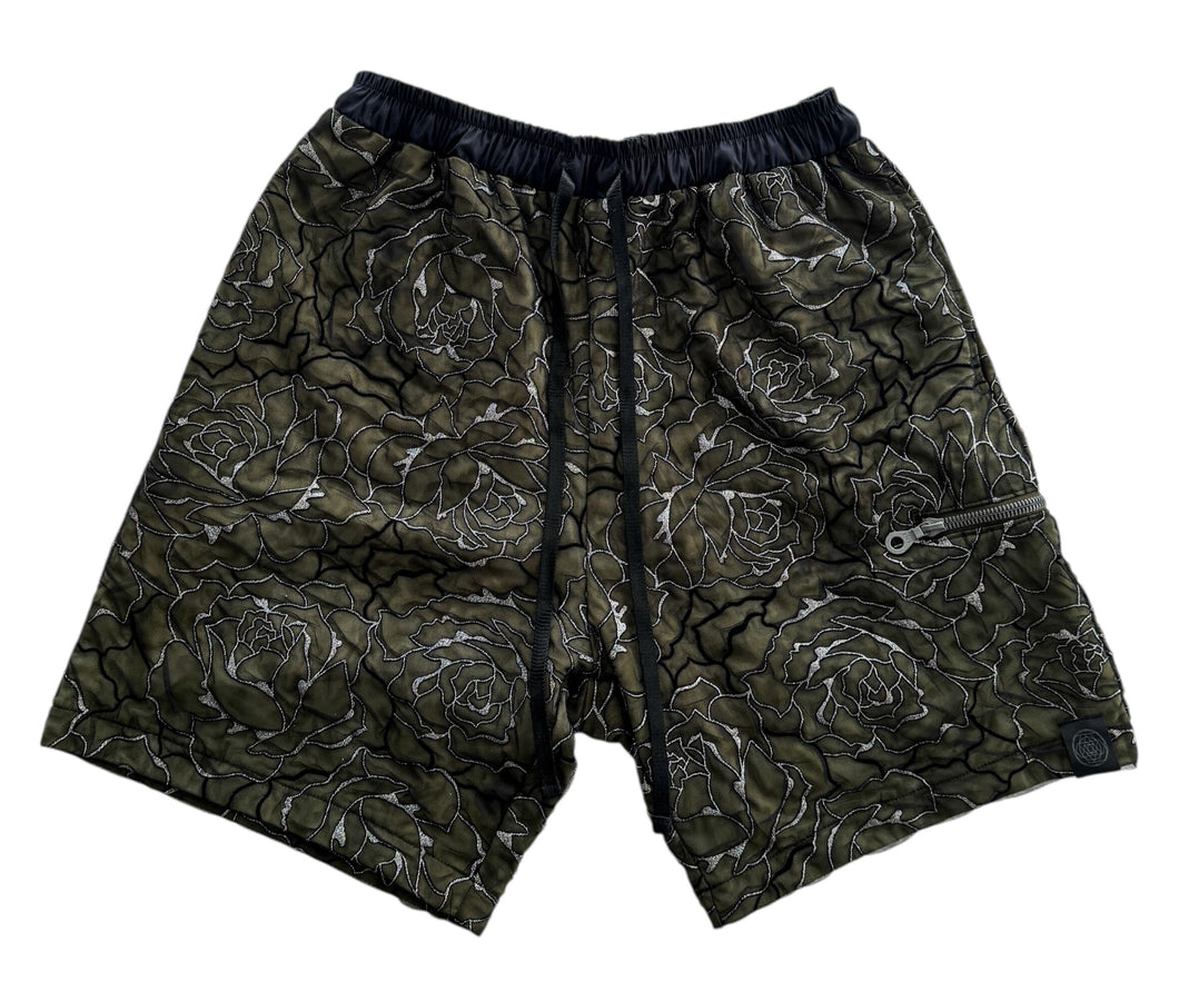 One of a Kind JUNGLE BLOOM Shorts (medium 30-32”)