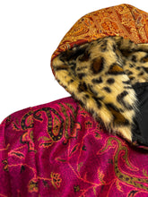 Load image into Gallery viewer, HOT CHEETAH PASHMINA HOODIE (XL)