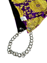 Load image into Gallery viewer, PURPLE HAZE MANDALA BROCADE HOOD w/ CHAIN