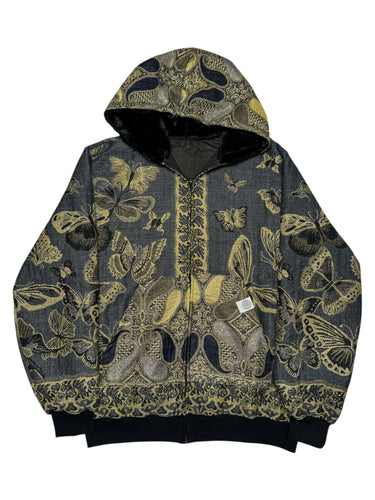 MONARCH IN THE SKY PASHMINA HOODIE (XL)