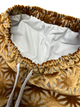 Load image into Gallery viewer, GOLD VELVET ASANOHA PANTS (L)