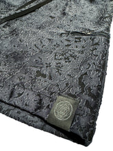 Load image into Gallery viewer, Black Velvet Paisley Shorts (Medium)