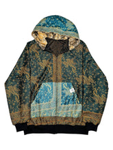 Load image into Gallery viewer, TEAL NIGHT PASHMINA HOODIE (2XL)