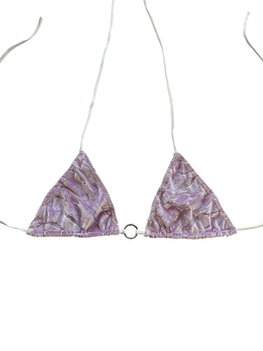 LAVENDER DREAMS BIKINI TOP (XS-2XL)