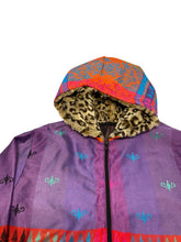 Load image into Gallery viewer, Grape Jamz Pashmina Zip Up Hoodie w/ Fur