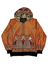 Load image into Gallery viewer, ORANGE SUNSHINE PASHMINA HOODIE (XL)